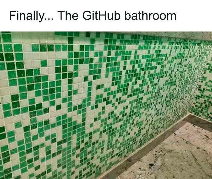 Bathroom tile calendar meme - rows of tiles tracking work done day by day, illustrating the volume of ideas you can finally ship when AI removes the friction around engineering